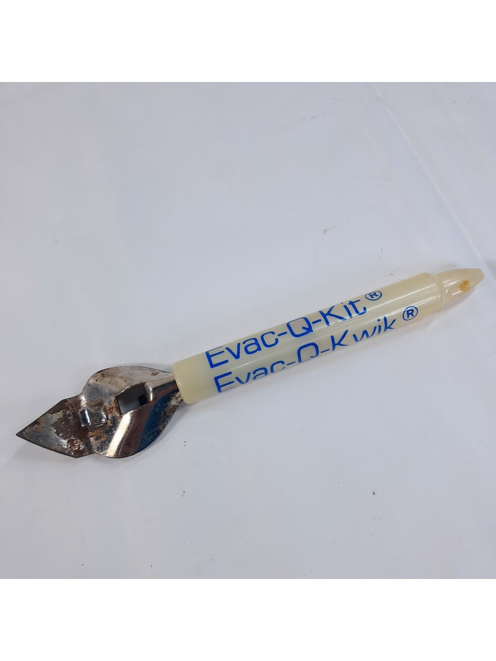 Evac-Q-Kit Evac-Q-Kwik Bowel Evacuant bottle can opener pharmaceutical promo